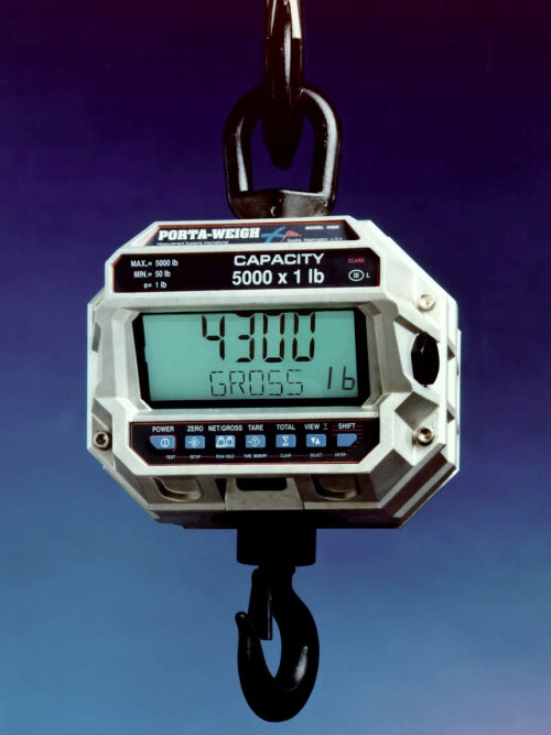 MSI-4260 Port-A-Weigh Crane Scale - 5,000lb/2,500kg