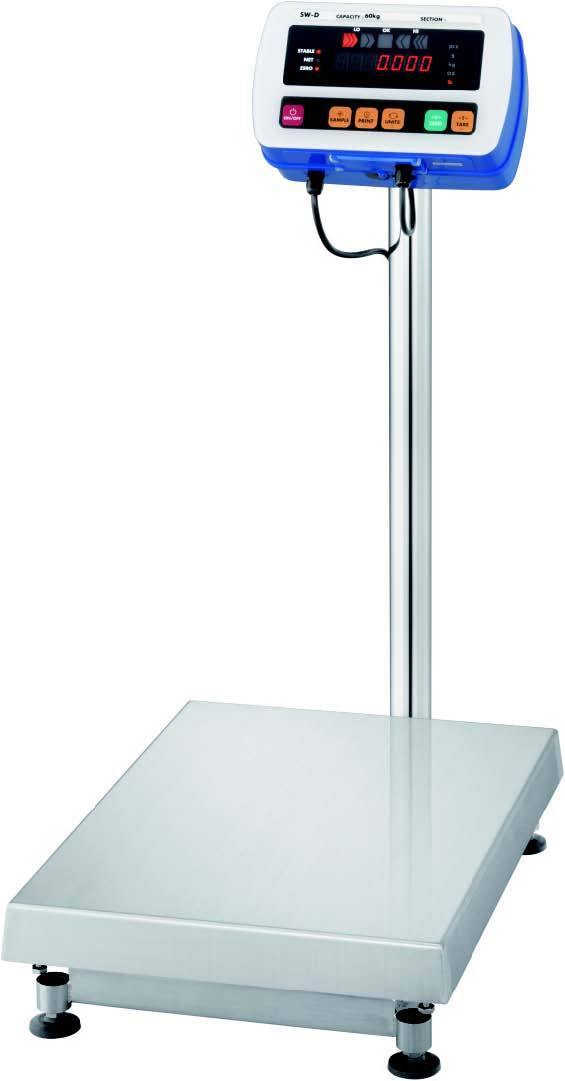 AND SW Series High Pressure Washdown Scale - SW-6KS - NewScalesonline.com