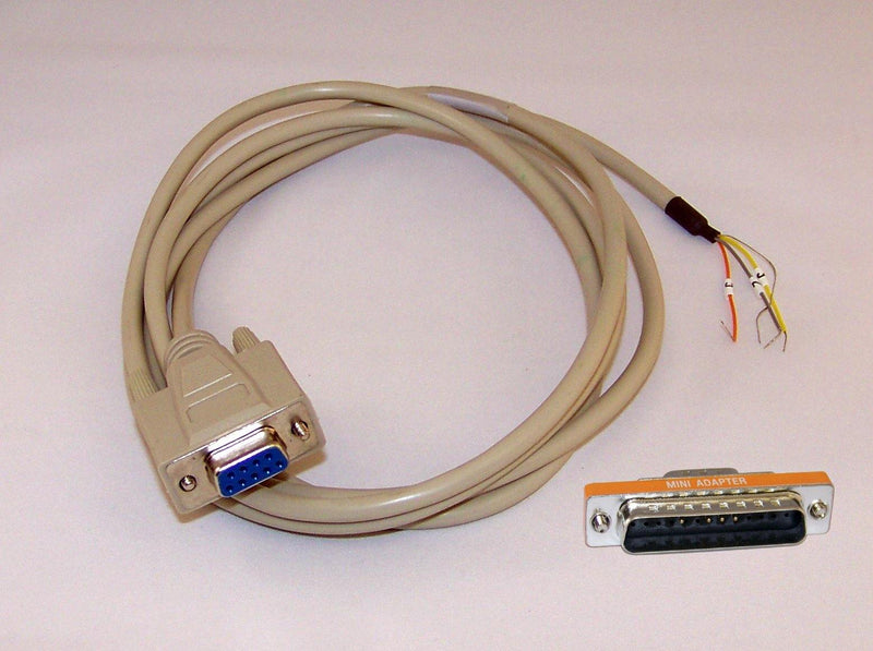 Ohaus RS232 Cable and Adapter 80252584 for Ohaus 80251992 Printer - NewScalesonline.com