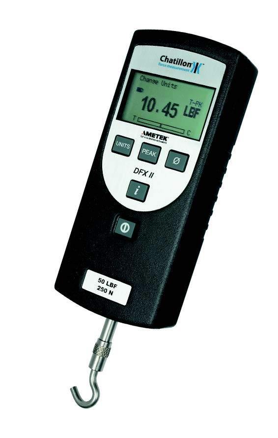 Chatillon DFX Series Digital Force Gauge - DFX2-010-NIST - NewScalesonline.com