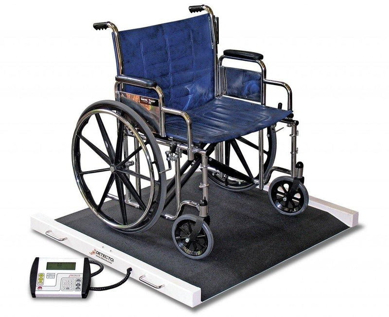 Detecto BRW1000 Bariatric Wheelchair Scale - NewScalesonline.com
