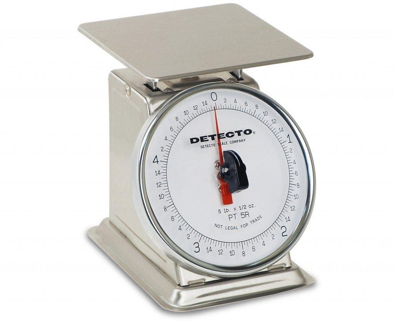 Detecto PT Series 6 Inch Dial Scale - PT-5-SR - NewScalesonline.com