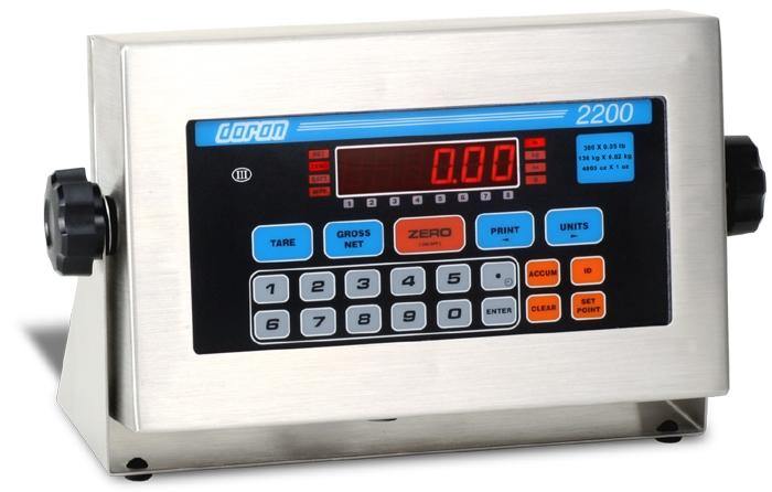 Doran 2200 Advanced Scale Indicator - NewScalesonline.com