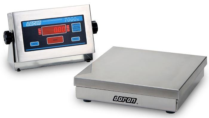 Doran 7000XL Stainless Steel Digital Bench Scale - 7002XL Non NTEP - NewScalesonline.com