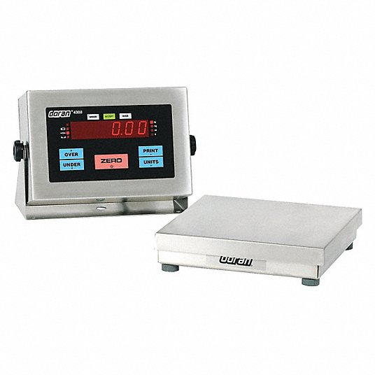 Doran 4300 Checkweigh Scale - 4350 NTEP 50LB X 0.01LB 10" X10" BASE